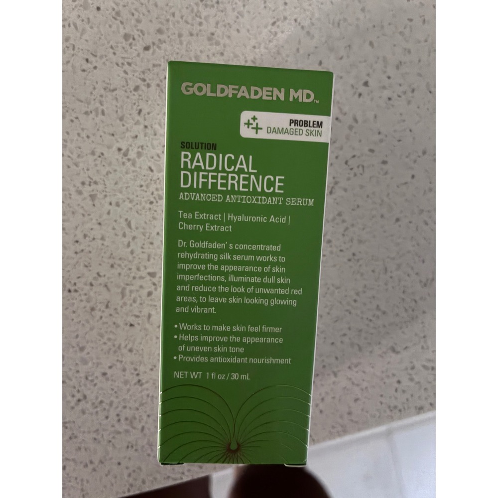 Goldfaden MD Radical Difference Advanced Antioxidant serum 1oz 30ml New in Box